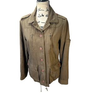 Billy Blues Green Anorak Women’s Jacket Sz Small